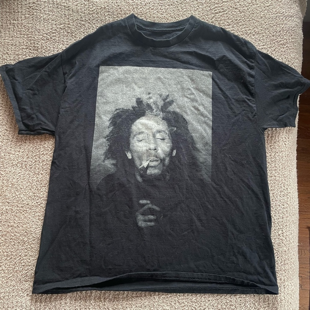 Zion Rootswear Bob Marley Graphic Tee 🌟